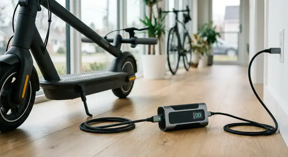 Schnellladegerät für E-Scooter